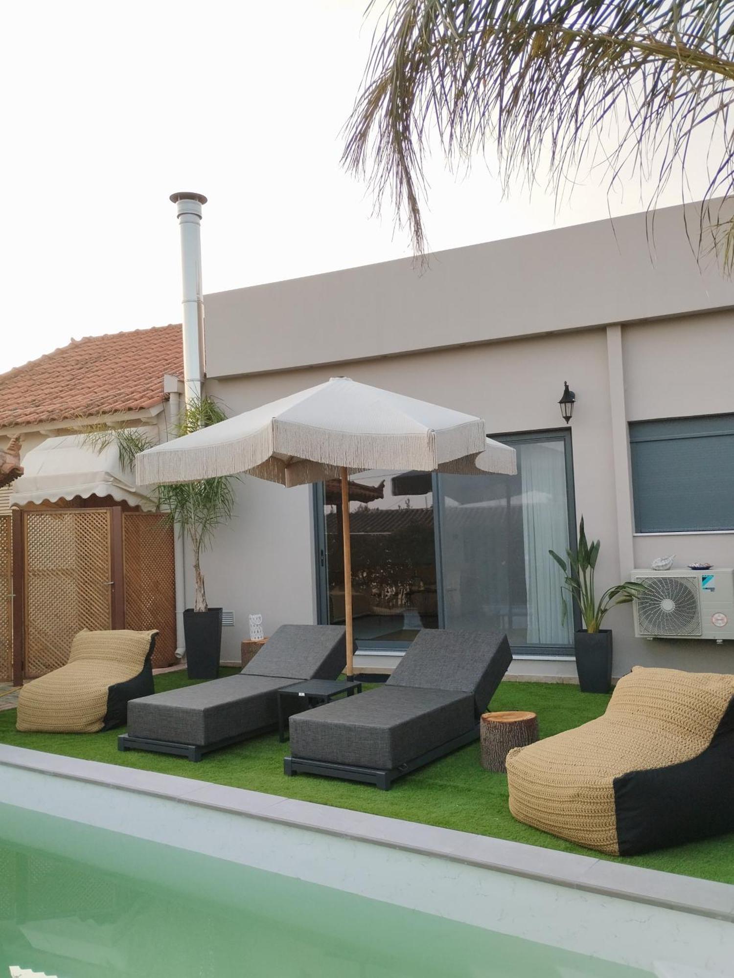 Luxury Villas Chrysa Private Pool & Spa 纳夫普利翁 外观 照片