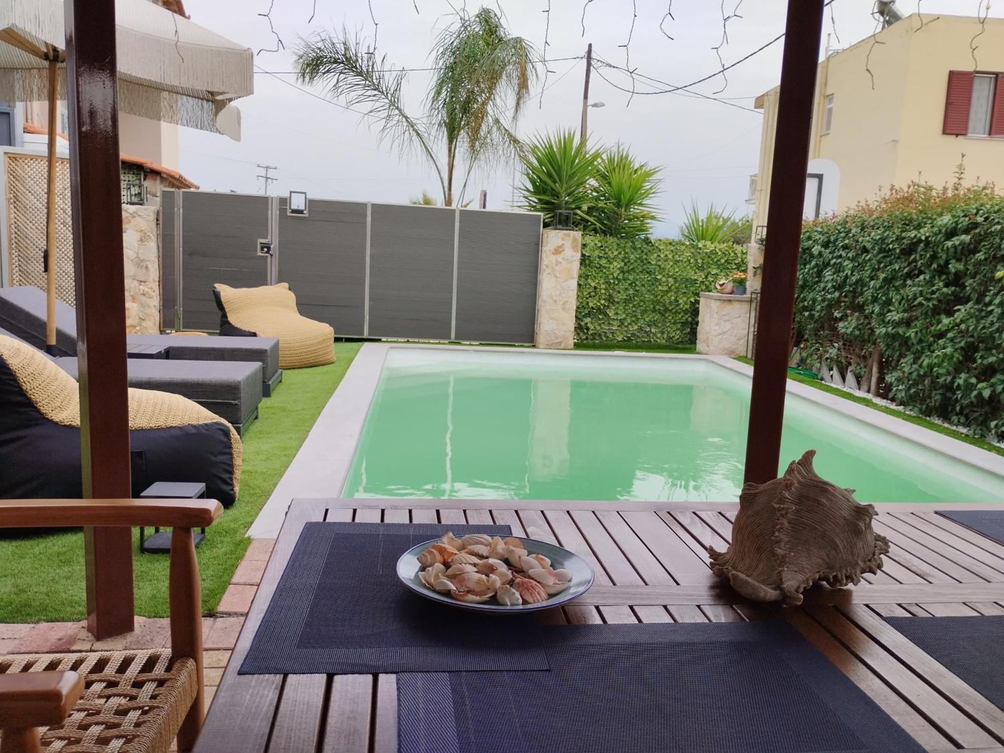 Luxury Villas Chrysa Private Pool & Spa 纳夫普利翁 外观 照片