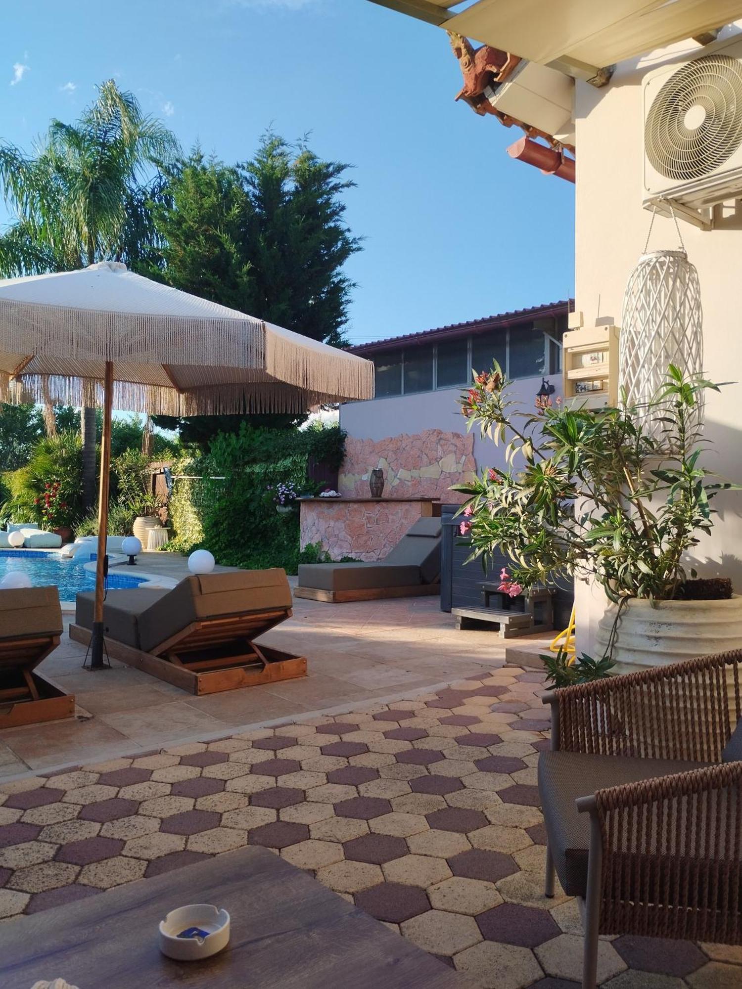 Luxury Villas Chrysa Private Pool & Spa 纳夫普利翁 外观 照片